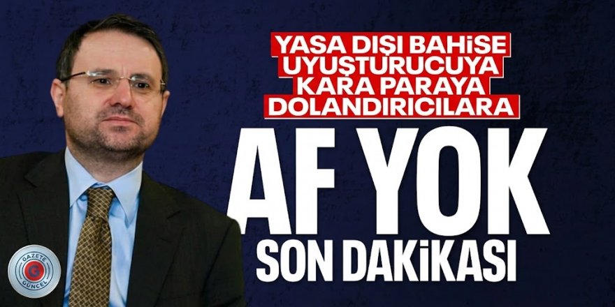 Bakan Gürlek duyurdu! 4 soruşturmada 137 şüpheli hakkında işlem başlatıldı