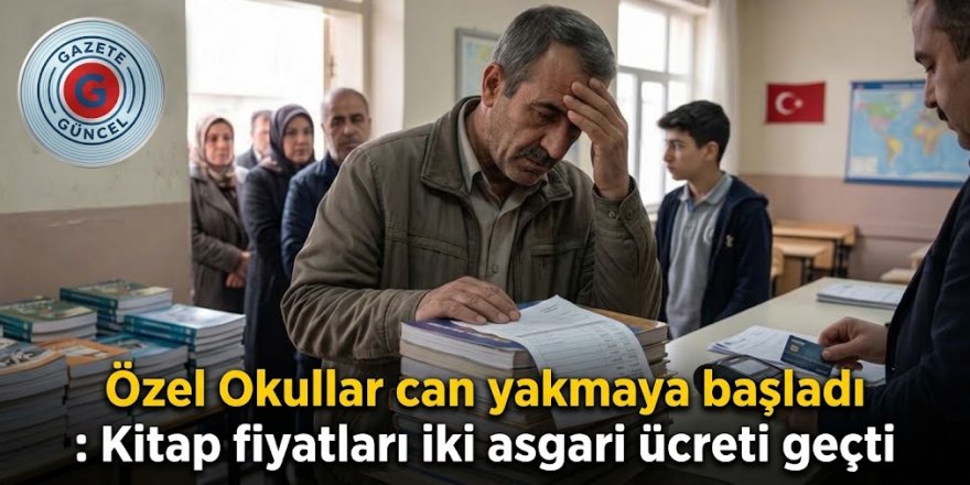 Özel Okullar can yakmaya başladı: Kitap fiyatları iki asgari ücreti geçti