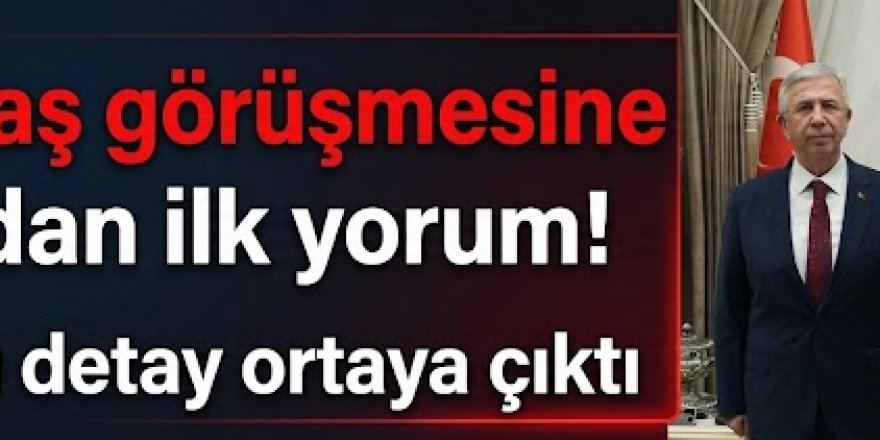 Erdoğan-Yavaş görüşmesine İmamoğlu'ndan ilk yorum! Rahatsız olduğu detay ortaya çıktı