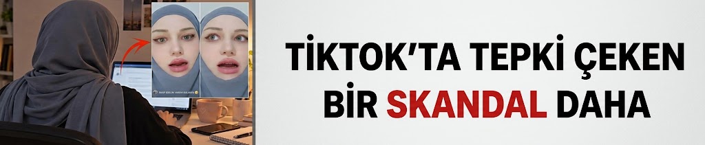 TikTok'ta tepki çeken bir skandal daha