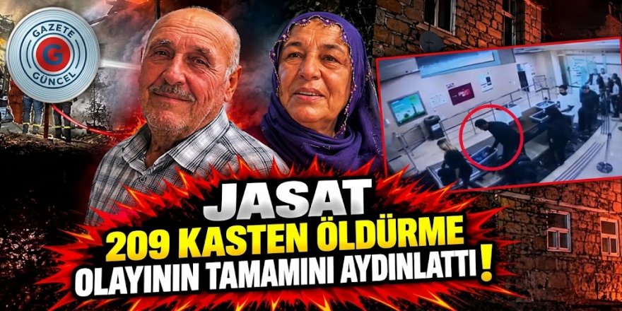 Yangın Süsü Verilen Çifte Cinayeti X-Ray Ayrıntısı Çözdü