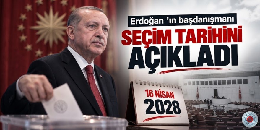 Cumhurbaşkanı Başdanışmanı Uçum seçim için tarih verdi: Erdoğan son kez aday olacak