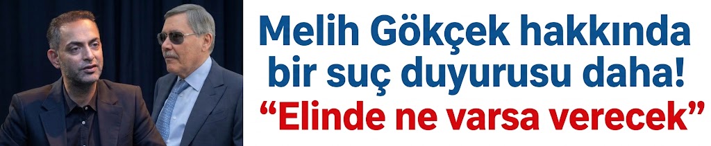 Melih Gökçek hakkında bir suç duyurusu daha!