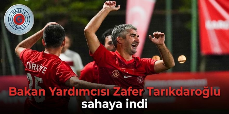 Bakan Yardımcısı Zafer Tarıkdaroğlu sahaya indi