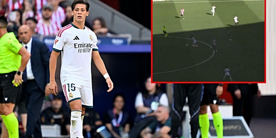 Derbide Arda Güler'i çıldırtan an! Vinicius Junior resmen düşman gibi davranıyor