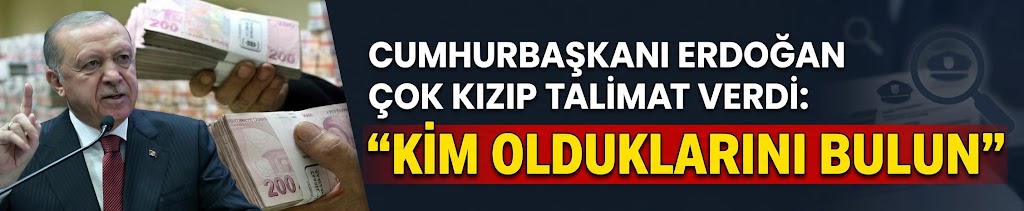 Cumhurbaşkanı Erdoğan çok kızıp talimat verdi: Kim olduklarını bulun