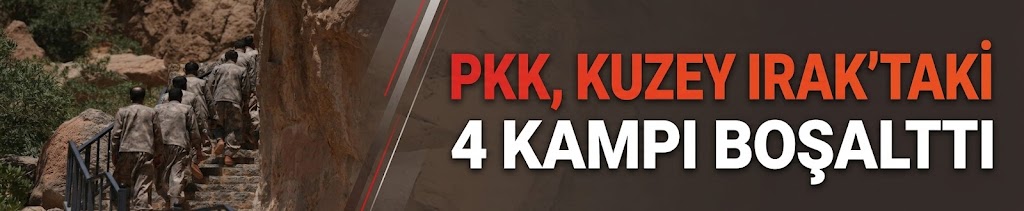 PKK, Kuzey Irak'taki 4 kampı boşalttı