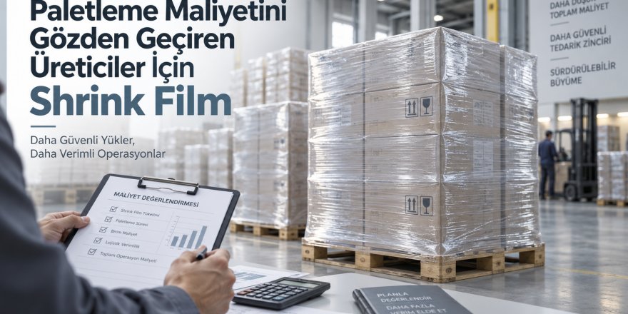 Paletleme Maliyetini Gözden Geçiren Üreticiler İçin Shrink Film