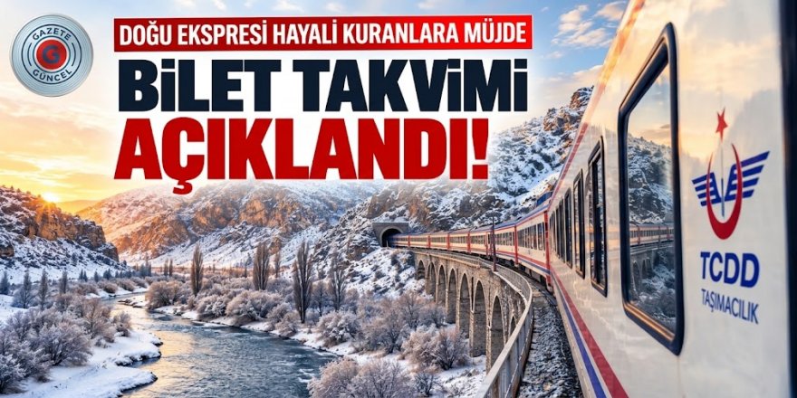 Doğu Ekspresi’nde yeni sezon 21 Aralık’ta başlıyor