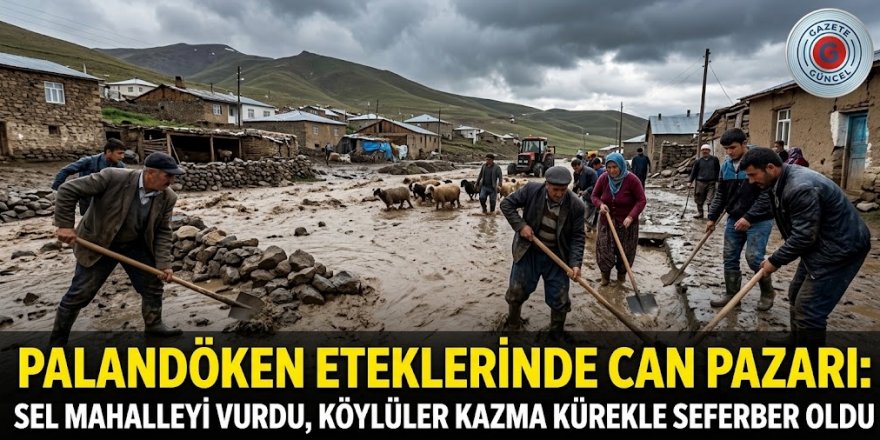 PALANDÖKEN ETEKLERİNDE CAN PAZARI