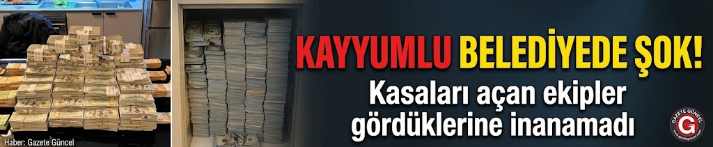 Rüşvet paraları için daire kiralamışlar! Kasaları açan ekipler gördüklerine inanamadı