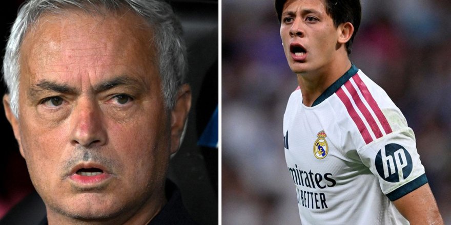 Mourinho'dan olay Arda Güler tepkisi! Canlı yayında fena haşladı