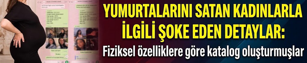 Yumurtalarını satan kadınlarla ilgili şoke eden detaylar: Fiziksel özelliklere göre katalog oluşturmuşlar