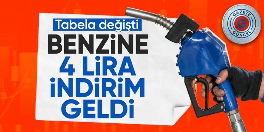 Araç sahiplerine müjde! Benzine dev indirim pompaya yansıdı