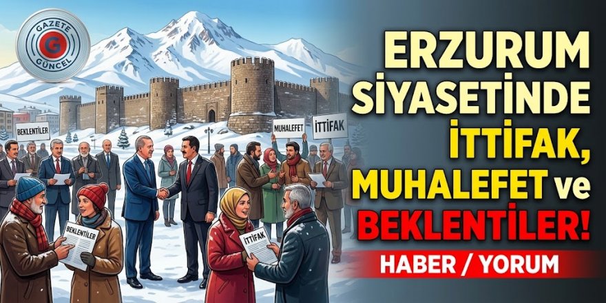 Erzurum Siyasetinde İttifak, Muhalefet ve Beklentiler