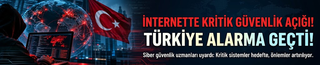 İnternette kritik güvenlik açığı! Türkiye alarma geçti