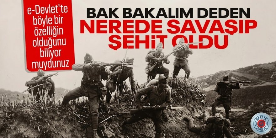 MSB 'Şehit Bilgi Kapısı' sorgulama ekranı erişime açıldı