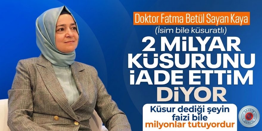 Nagehan Alçı, 'Fatma Betül Sayan Kaya beni aradı' dedi: Ana param hariç 2 milyar küsur lirayı iade ettim