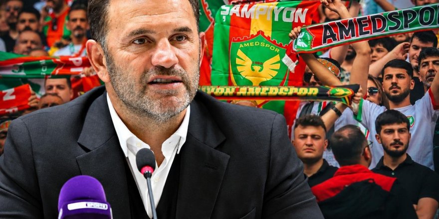 Okan Buruk derbi sonrası Amedspor'dan özür diledi