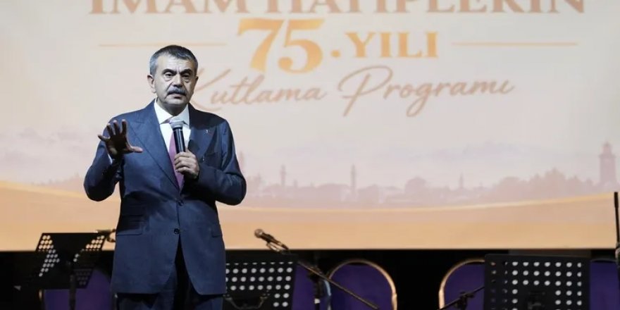 Milli Eğitim Bakanı Tekin: "İmam hatip okullarının üçüncü kurucusu Cumhurbaşkanımız Erdoğan'dır"