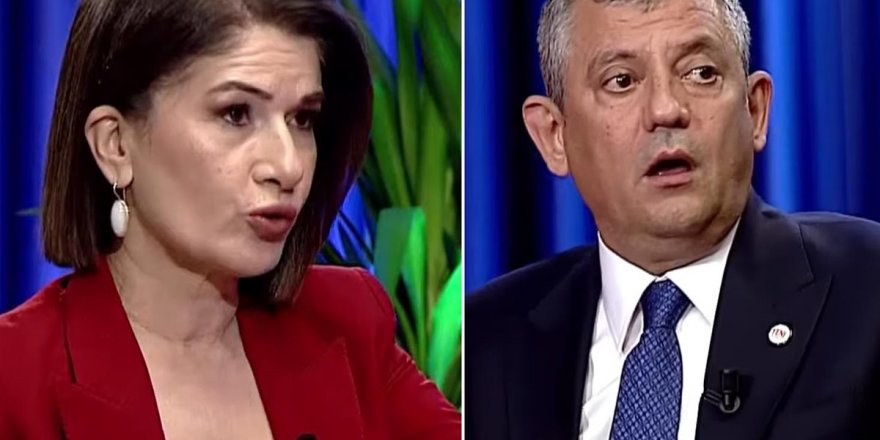 Canlı yayında Özgür Özel'i küplere bindiren soru: Kendimi yakacağım