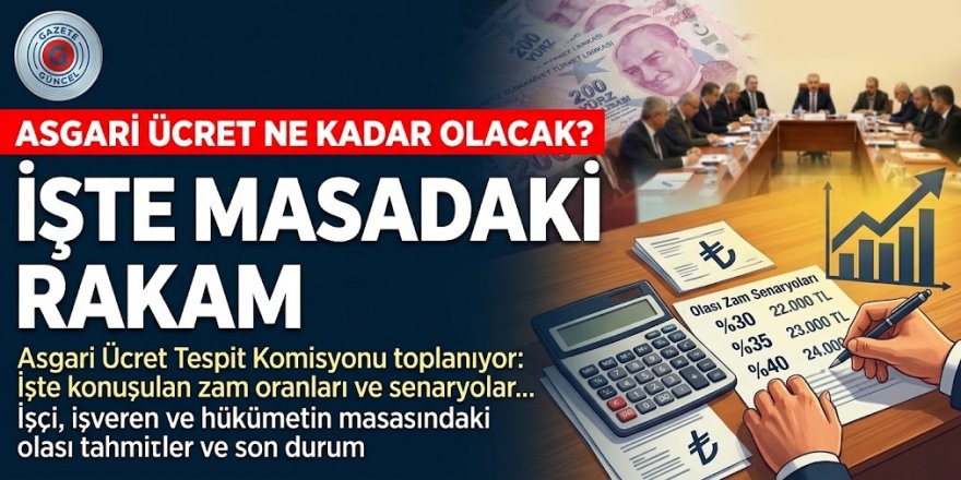 Asgari ücret ne kadar olacak?