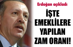 İşte emekli zammı...