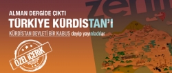 Alman dergiden şok Kürdistan kapağı!