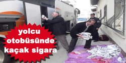 Bin 480 kaçak sigara ele geçirildi!