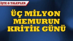 3 milyon memur için zam pazarlığı