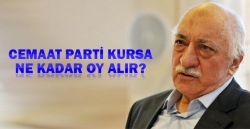 Cemaat parti kursa yüzde kaç oy alır?