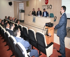 İlhan Aydın ETSO meclisine konuk oldu