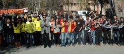 Atatürk Üniversitesi'nde taraftar kardeşliği