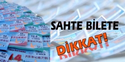 Sahte yılbaşı bileti uyarısı!