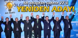 68 ilde sadece 22 mevcut başkanı aday