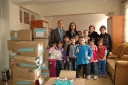 Bursa'dan Erzurumlu çocuklara yardım eli