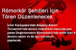 Şehitler İçin Tören Düzenlenecek