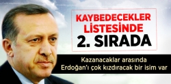 "Kaybedecekler" Listesinde İkinci Sırada