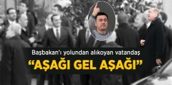 Pankartı Açan Vatandaşla Görüştü