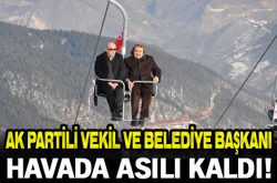 Havada asılı kaldılar!