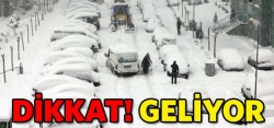 Beklenen kar geliyor!