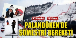 Palandöken'de sömestr bereketi