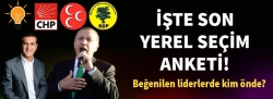 Son yerel seçim anketi