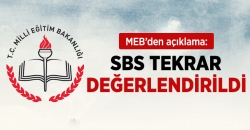 SBS Sonuçları Tekrar Değerlendirildi