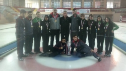 Curlingte Narmanspor Türkiye şampiyonu