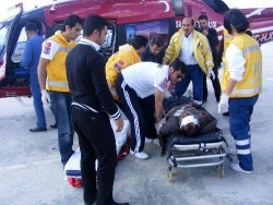 Erzurum'da 1165 kişiyi kurtardı