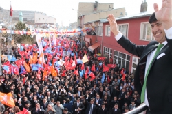 Pasinler Ak parti seçim bürosu açıldı