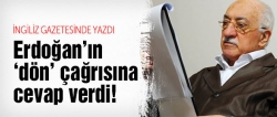 Erdoğan'ın çağrısına cevap verdi!