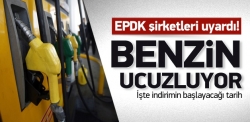 Benzin fiyatları ucuzluyor!