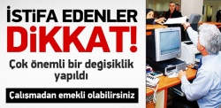 İstifa eden memur nasıl emekli olur